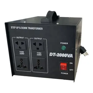 Nhà Máy Trực Tiếp DT-10000VA 2000va 3000va 5000va 110V Đến 220V Bước Lên Xuống Biến Áp Quốc Tế