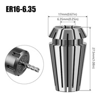 Collet CNC presisi tinggi pemegang alat untuk pusat mesin ER16 ER20 klem mesin ukir Chuck
