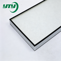 Filter Udara HEPA Mini Pleat H13 H14, Filter Efisiensi Tinggi untuk Ruang Bersih, Filter HEPA Mini Pleat Ptfe H14 1170x570x69