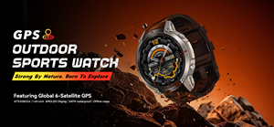 นาฬิกากีฬา GPS รุ่น DM59 สำหรับกิจกรรมกลางแจ้ง พร้อมหน้าจอ AMOLED กันน้ำ 5ATM ระบบนำทางด้วยแผนที่ออฟไลน์ โหมดกีฬาหลากหลายประเภท สำหรับการเดินป่าและวิ่ง - Product Image 5