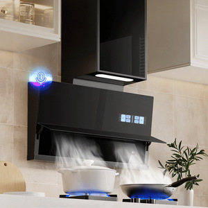 Cappa aspirante automatica One-Touch con ventilazione, illuminazione LED, bassa rumorosità, classe di efficienza energetica, apertura/chiusura automatica, attivazione vocale intelligente - Product Image 2