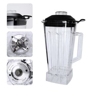 Pièces détachées pour mixeur, lames en acier inoxydable, sans BPA, 2L, plastique durable, qualité alimentaire, usage commercial, haute qualité - Product Image 3