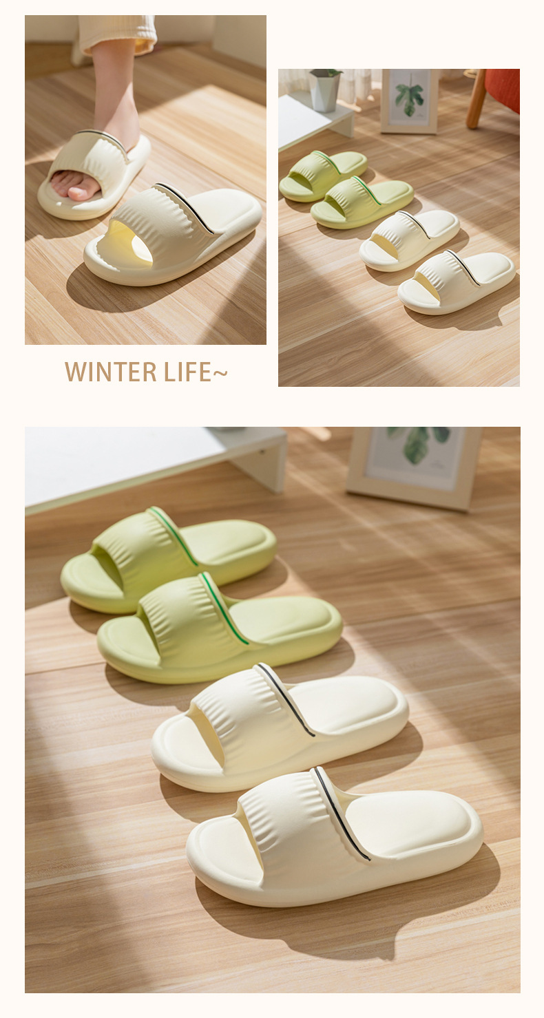 Women Indoor Home Slippers Summer Soft Comfortable Non-slip Bath Slippers Wholesale