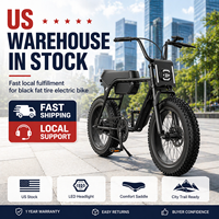 Vélo Électrique Fat Bike ZUMI V20 48V 750W avec Phares et Clignotants LED Avant et Arrière, Stock US EU Brésil, Vente en Gros OEM ODM Direct Usine