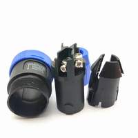 Câble Speakon NL4FC pour amplificateur Crown, adaptateur jack audio XLR 4 pôles à verrouillage par torsion compatible Neutrik Speakon