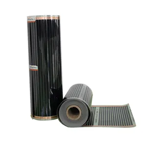 Custom Service 50cmx3m Far Infrared Material Underfloor Underfloor Heating Film Graphene Floor Heating Film