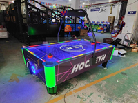 Table de jeu de hockey sur air d'intérieur, machine à monnayeur, amusante façon de gagner de l'argent, équipement de parc d'attractions, Kaimi 2 joueurs