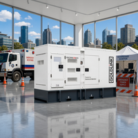 Generador Cummins de 250 kVA/200 kW, Grupo Electrógeno Diésel Silencioso de 250 kVA, Generador Insonorizado Diésel de 200 kW, Generadores Diésel de CA Trifásicos