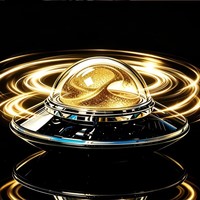 Diffuseur de parfum portable pour voiture, senteur océan, désodorisant suspendu, accessoire universel pour l'intérieur de la voiture
