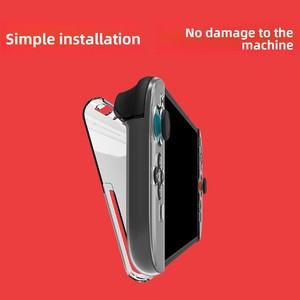 Geteilte Transparente PC-Schutzhülle für <span class=keywords><strong>Switch</strong></span> 2 mit Joy-Cons Stoßfeste Rutschfeste Leichte Langlebige Gaming-Griffabdeckung - Product Image 2