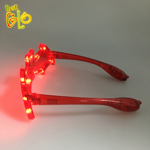 Bán chạy nhất biểu tượng tùy chỉnh <span class=keywords><strong>led</strong></span> EL phát sáng trong bóng tối Kính mát ánh sáng-up Nguồn cung cấp bên làm bằng nhựa bền - Product Image 3