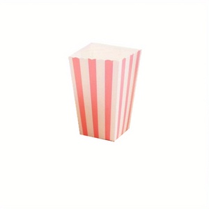 Barquette alimentaire jetable en papier kraft, couleur personnalisée, pour popcorn, fast-food, nachos, tacos, frites, petit emballage, boîte à frites pas chère - Product Image 3