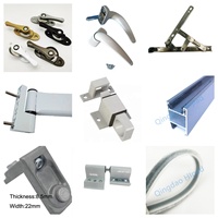 Qingdao HIPAD accesorios para puertas y ventanas bisagras Push to Open Door Catches Amortiguador Bisagras para ventanas abatibles varios tamaños