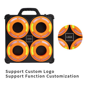 Paquete de 8 Luces LED Secuenciales de Advertencia para Conos de Tráfico de Emergencia de 360° ° Juego de Luces de Emergencia LED con Forma de Cono, con Certificación CE y RoHS - Product Image 6