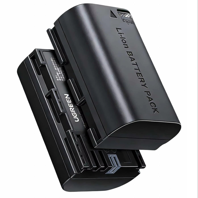 UGREEN LP-E6NH Rechargeable Li-ion Camera Battery 2320mAh with Type-C Charging