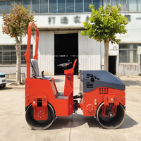 Rouleau routier télécommandé de 2.5 tonnes et mini types avec système intelligent pour pavage de précision