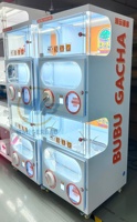 WANGERBAO Machine à capsules Gacha d'arcade en métal à double étage, personnalisable, avec fente à monnaie, pour cadeaux et prix Gachapon, Offre Spéciale