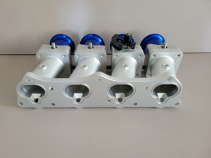 ท่อร่วมไอดีอะลูมิเนียม CNC สำหรับ Honda K-Series พร้อมลิ้นปีกผีเสื้อแบบแยกใหม่ ขนาด 55MM-65MM ใช้ได้กับรุ่น K20 K20A <span class=keywords><strong>K20Z</strong></span> - Product Image 2