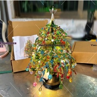 Nouveau produit transfrontalier : Kit DIY d'arbre de Noël perlé fait main – Ensemble de modèles