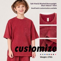 Ensemble de shorts et chemise à manches courtes en coton vintage classique, idéal pour les garçons, parfait pour le sport quotidien