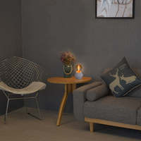 Ampoule de Table classique personnalisée avec fil, lumières décoratives électriques personnalisées, veilleuse d'intérieur en ciment, lampe de nuit en céramique