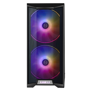 Boîtier PC ATX Lian Li LANCOOL <span class=keywords><strong>215</strong></span>, boîtier de jeu économique à haut débit d'air, double ventilateur ARGB PWM, boîtier de jeu RGB pour plateformes Intel et AMD - Product Image 2