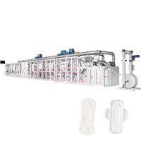 Machine de fabrication de serviettes hygiéniques Smart-Control à faible consommation d'énergie