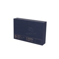 Boîte cadeau rigide personnalisée de luxe écologique réutilisable avec revêtement UV et lamination brillante pour montre connectée et écouteurs sans fil en carton ondulé