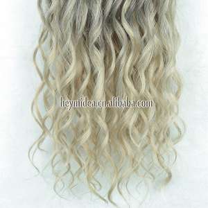 Jessca تجديل طويل جديد كروشيه مجعد اصطناعي أسود مع معالجة كيميائية مصبوغة للنساء - Product Image 6