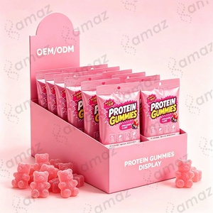 Gummies protéinés Amaz, complément protéiné riche en vitamines, gummies à mâcher <span class=keywords><strong>pour</strong></span> la récupération musculaire, le soutien énergétique et la santé. - Product Image 6