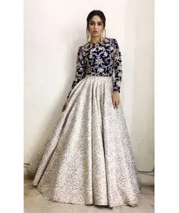 Dazzling--Koti with Lehanga --Dress for Party-wear-dress with Elegant applique work for Party/ Wedding =2021