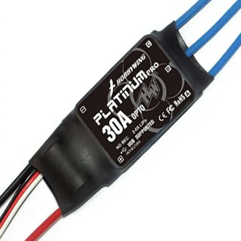 Hobbyflügel Platinum-30A-Pro OPTO RC FPV Quadkopter Flugzeuge Hubschrauber 6S Mehrfach-Achsen-ESC-Geschwindigkeitsregler