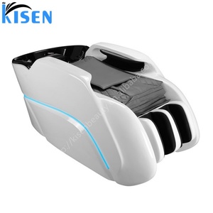 KISEN Modern Multifunctional Electric Salon Spa Shampoo <b>Bed</b> Water Circulation Head Therapy Hair Washing Massage Spa Shampoo <b>Bed</b> - Product Image 3