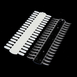 Présentoir de 36 couleurs pour vernis à ongles en gel, carte de présentation en plastique, outil de pratique pour salon de manucure, palette d'art des ongles - Product Image 6