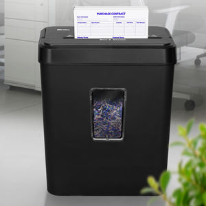 Déchiqueteuse <span class=keywords><strong>de</strong></span> documents électrique Dowell DWS-858cc, format A4 standard, 8 feuilles, coupe transversale, pour la maison et le bureau, capacité inférieure à 50L - Product Image 1
