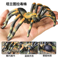 Jouets cognitifs pour enfants yxs, modèles d'insectes et d'animaux simulés, grande araignée tarantule, ornement d'Halloween pour farces et tours, à l'effigie d'un insecte venimeux