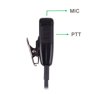 D Hình Dạng An Ninh Tai Nghe Hai Cách Phát Thanh Tai Nghe Với Ptt <span class=keywords><strong>Microphone</strong></span> Cho Motorola Cp040 Cp140 HyteraTC-600 TC-700 Midland Đài Phát Thanh - Product Image 2