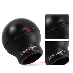 Pommeau de levier de vitesse Sporacingrts 46,9 mm noir en forme de boule ergonomique pour Suzuki Swift Sport ZC33S - Product Image 5