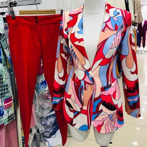 Ensemble de pantalons roses pour jeunes femmes, mode 2020, costume pour femmes, pantalon de travail pour femmes - Product Image 4