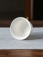 6 tasses à café et soucoupes décoratives en porcelaine arabe CAWA du Moyen-Orient, écologiques, 70 ml, pour latte et thé, cadeau national saoudien