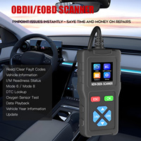 Escáner OBD2 Profesional, Herramienta de Diagnóstico Mecánico, Lector de Códigos, Pantalla a Color de 2.8 Pulgadas, para Camiones y Automóviles, 1 Año de Garantía, 9 Protocolos