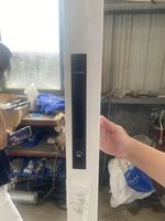 Porte coulissante robuste en aluminium NFRC AS2047 CE TOMA, série 125, profil en aluminium à rupture de pont thermique, porte métallique pour maisons, porte intérieure avec cadre
