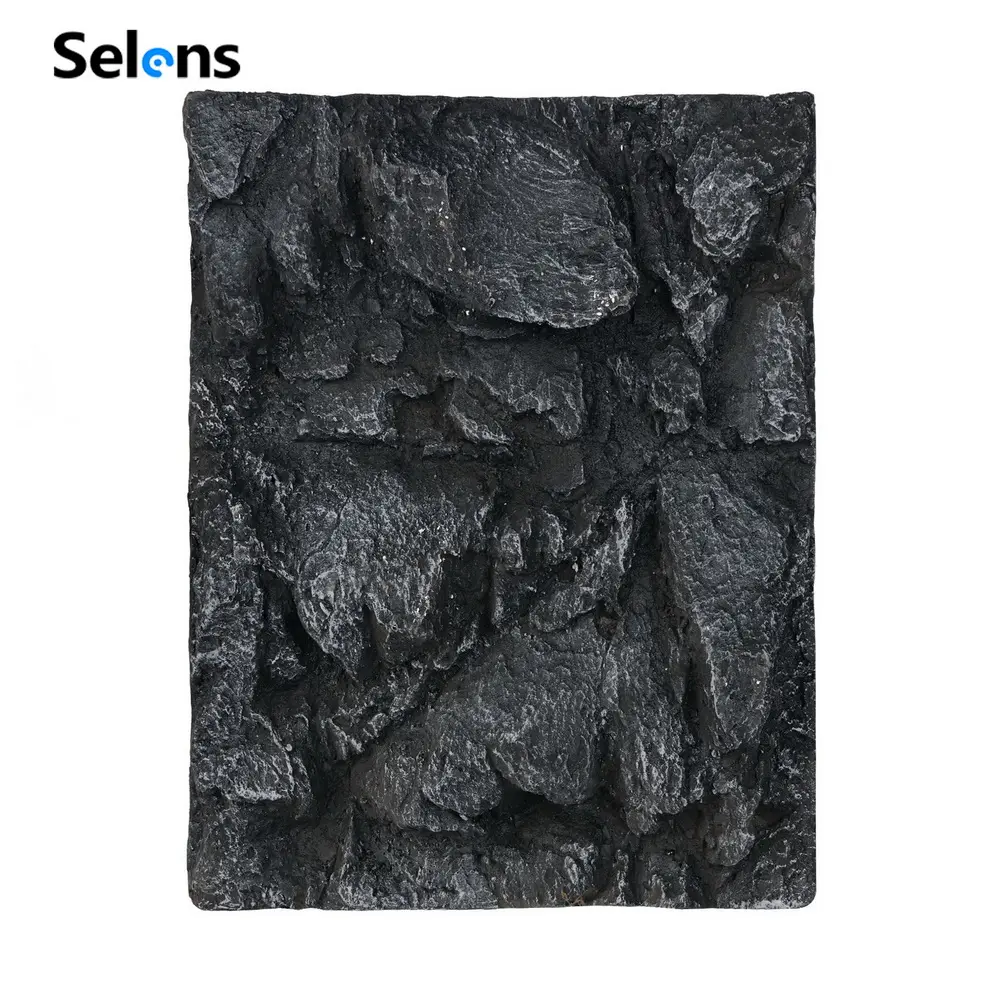 Selens อุปกรณ์ถ่ายภาพพื้นหลัง,60X45X6ซม. ลายหินเทียมถ่ายภาพนิ่งสร้างสรรค์3D พื้นหลังสำหรับถ่ายภาพ