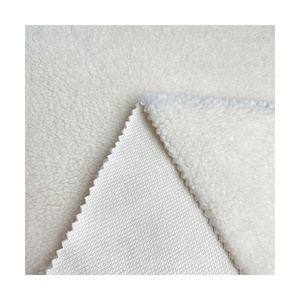 Vente directe d'usine, tissu en laine sherpa 100% polyester, 280 g/m², anti-rétrécissement, doux et confortable, tissu pour vêtements d'extérieur pour hommes et femmes - Product Image 5