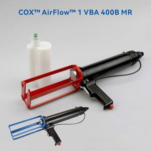 Sulzer COX AirFlow 1 VBA 400B MR 空気圧式カートリッジディスペンサーアプリケーター（A400LPMR）多比率COX 2液混合コーキングガン - Product Image 1