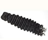 Extensions de cheveux humains de haute qualité, mèches de cheveux noirs, vague profonde, mèches de cheveux bouclés, perruques de cheveux de 10 à 32 pouces