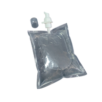 Sac thermoscellé de 1000ml Sachet d'emballage de désinfectant pour les mains Sac distributeur de liquide de savon flexible pour usage hôtelier