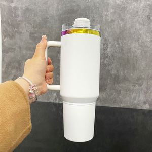 Botella de agua tipo tumbler H2.0 de 40 oz con compartimento secreto oculto en la base para guardar objetos de valor y aperitivos, vasos DIY, desde almacén de EE. UU. - Product Image 5