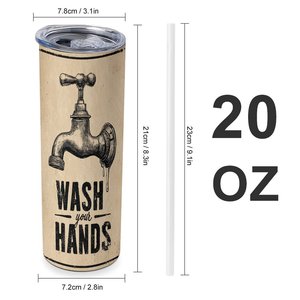 Stainless Steel Tumbler 20oz Vacuum <b>Insulated</b> Custom Logo Laser Engraving Available Wholesale - Product Image 1