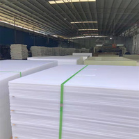 Vente en gros de feuille vierge acrylique blanche opaque de 3mm 1/8 pouces pour sublimation